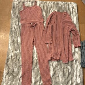 SHEIN Girls 2 Sets of 3 Piece Outfit Size 6y. Used Once.